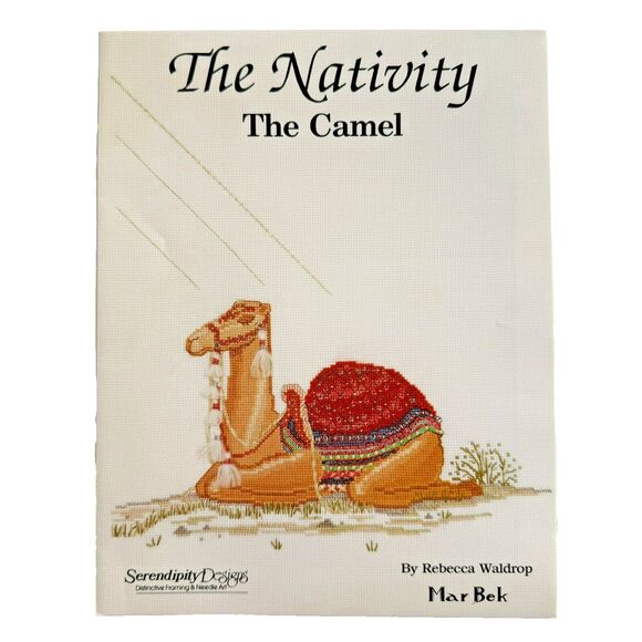The Nativity THE CAMEL Counted Cross Stitch Chart MarBek Serendipity Waldrop - Picture 1 of 4